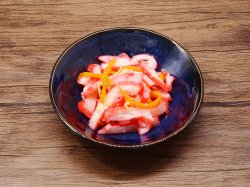 画像1: タコのさくら吹雪（酢たこ） 150g　 真空パック詰め